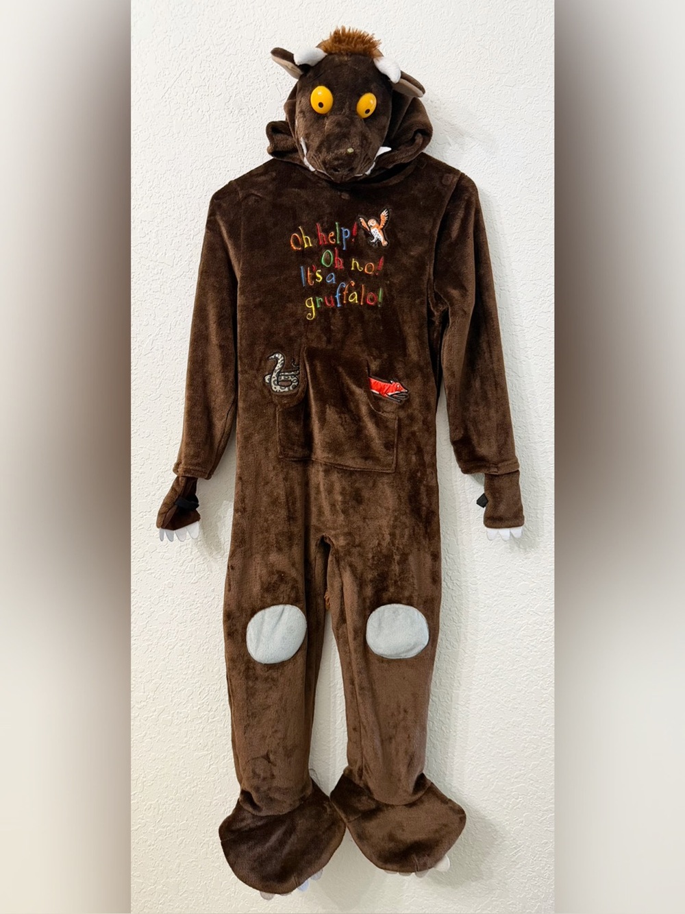 Tu Officially Licensed The Gruffalo Kids Plush Costume - Size 7-8 Year